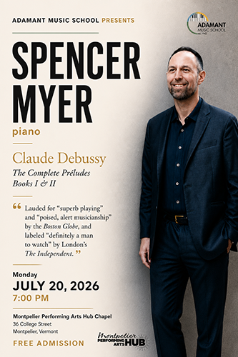 Spencer Myer Performing Debussy's Complete Préludes