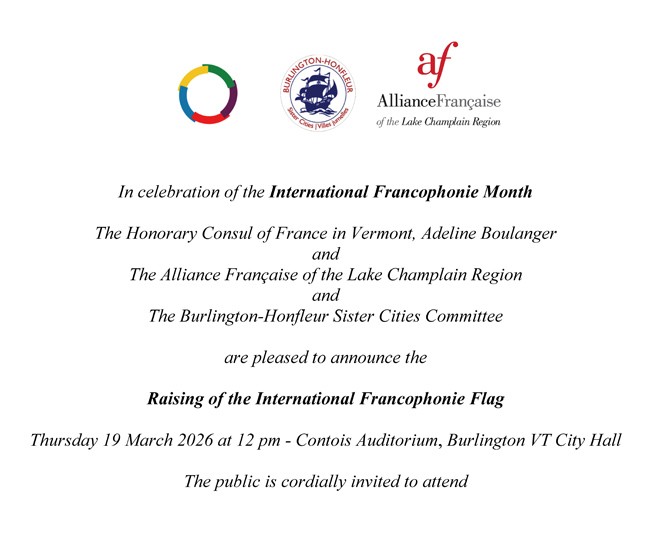 Francophony Day Flag Raising