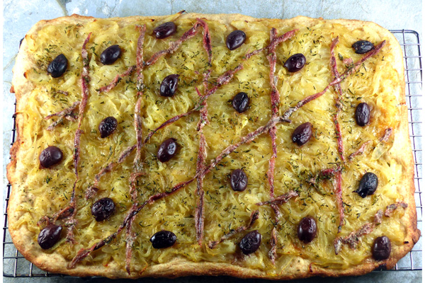Pissaladiere.