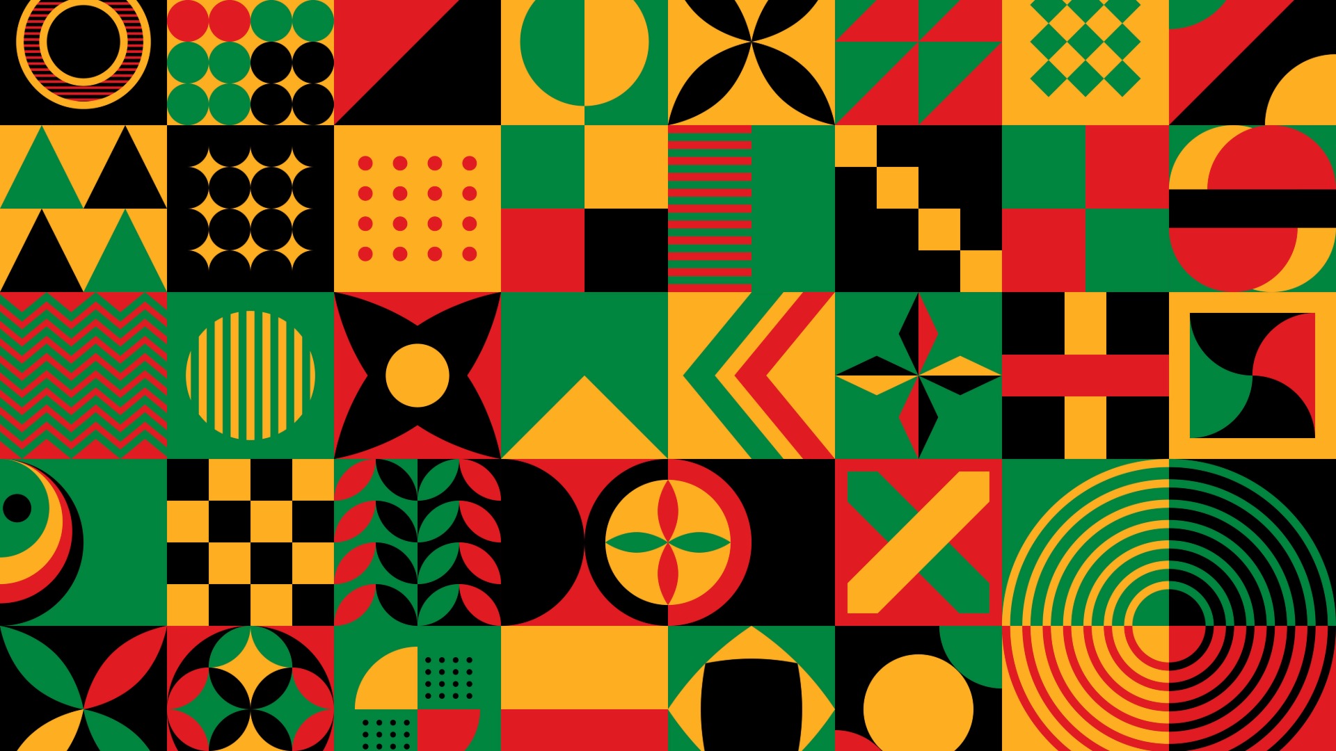 African motif